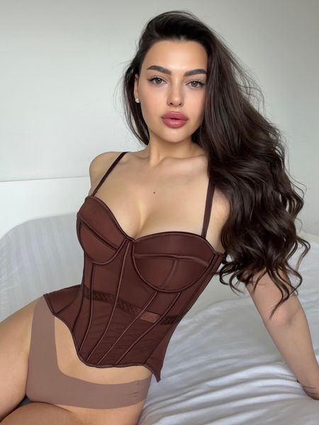Корсет PREMIUM з моделюючим ефектом, Чорний, S, Чорний