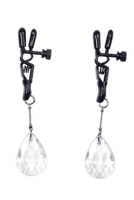 Затискачі для сосків Bad Kitty Nipple Drops Чорні One Size 61325220400000 фото