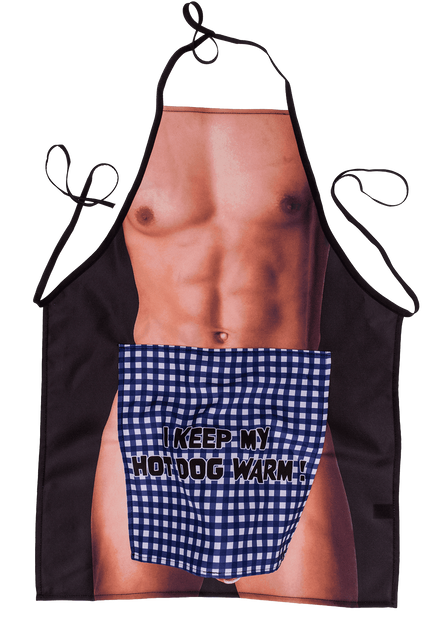 Кухонний фартух із плюшевим пенісом OOTB Apron Men Body Мікс One Size 99660142033 фото